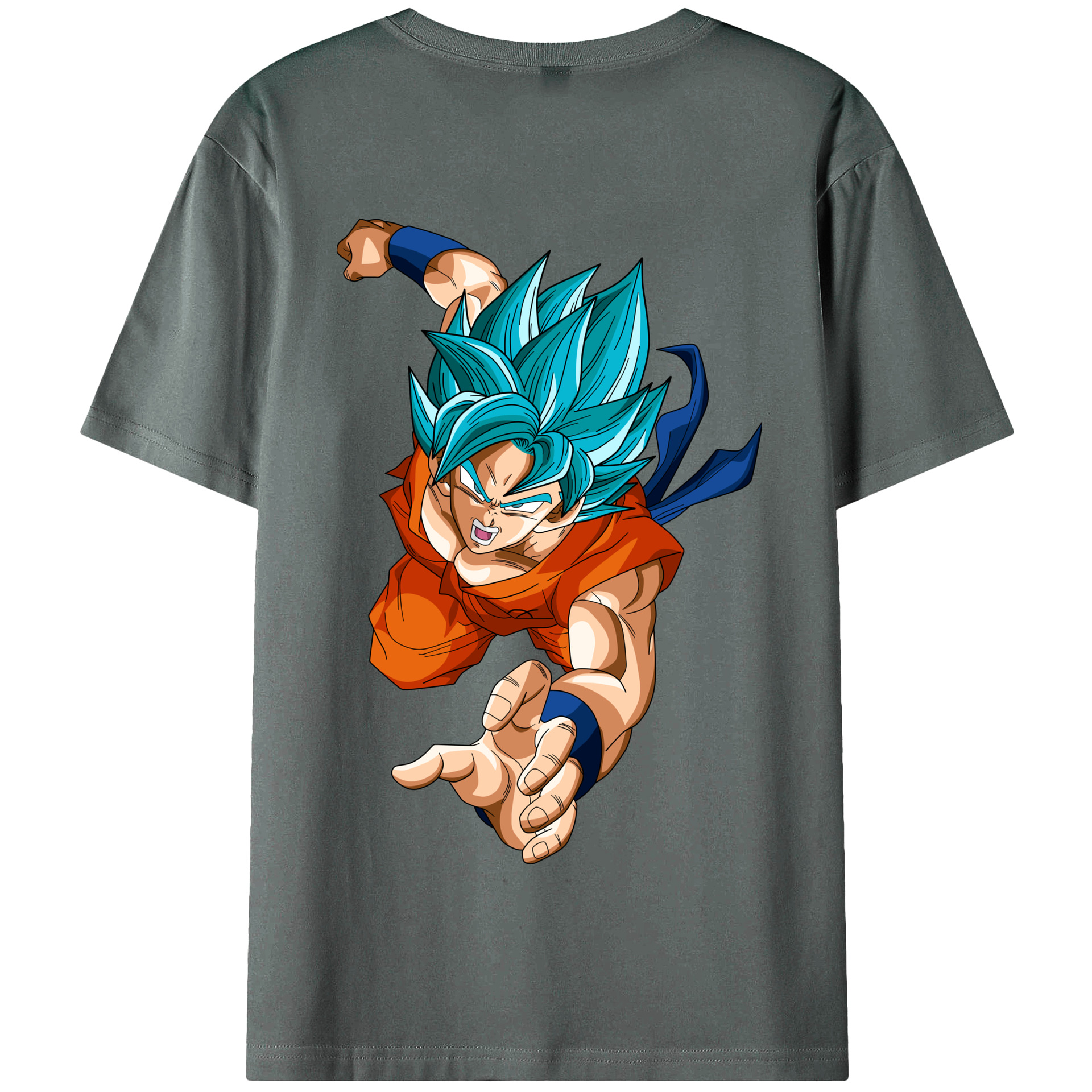 （画像用） ドラゴンボール ベジット DRAGON BALL Vegetto 綿100％半袖Tシャツ（背面プリント）